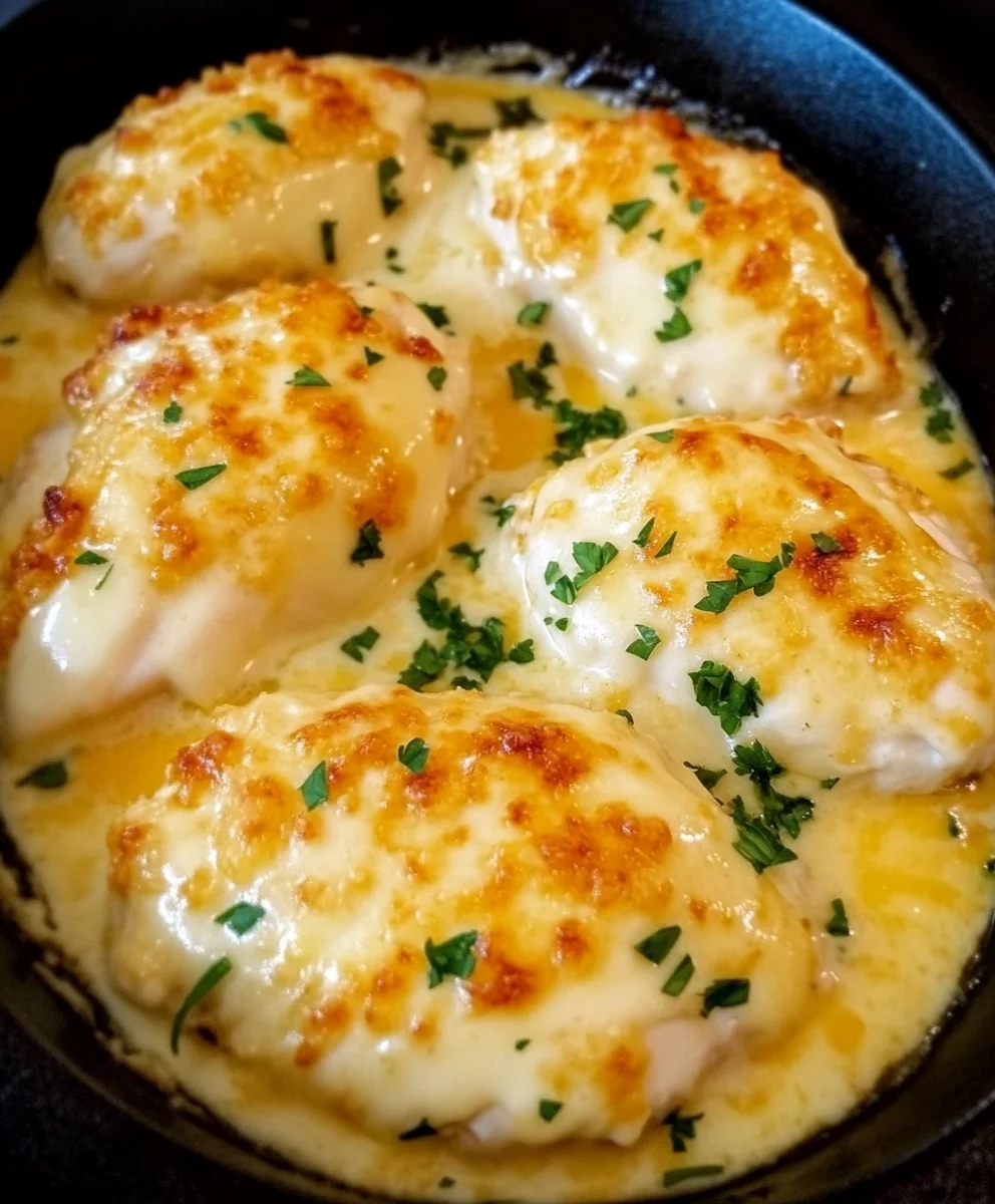Creamy Swiss Chicken Bake