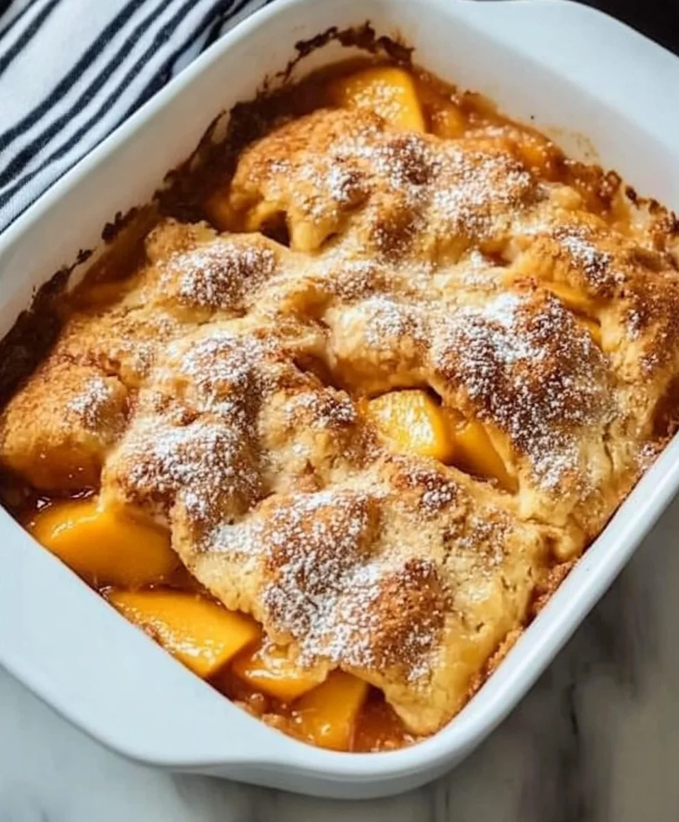 The Easiest Fresh Peach Cobbler Ever 25 The Easiest Fresh Peach Cobbler Ever