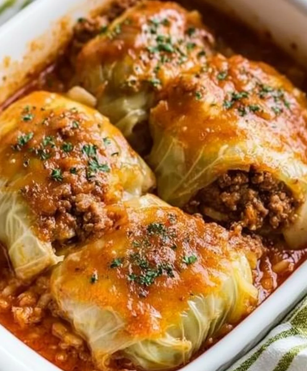 Oven-Baked Cabbage Rolls 32 Oven-Baked Cabbage Rolls