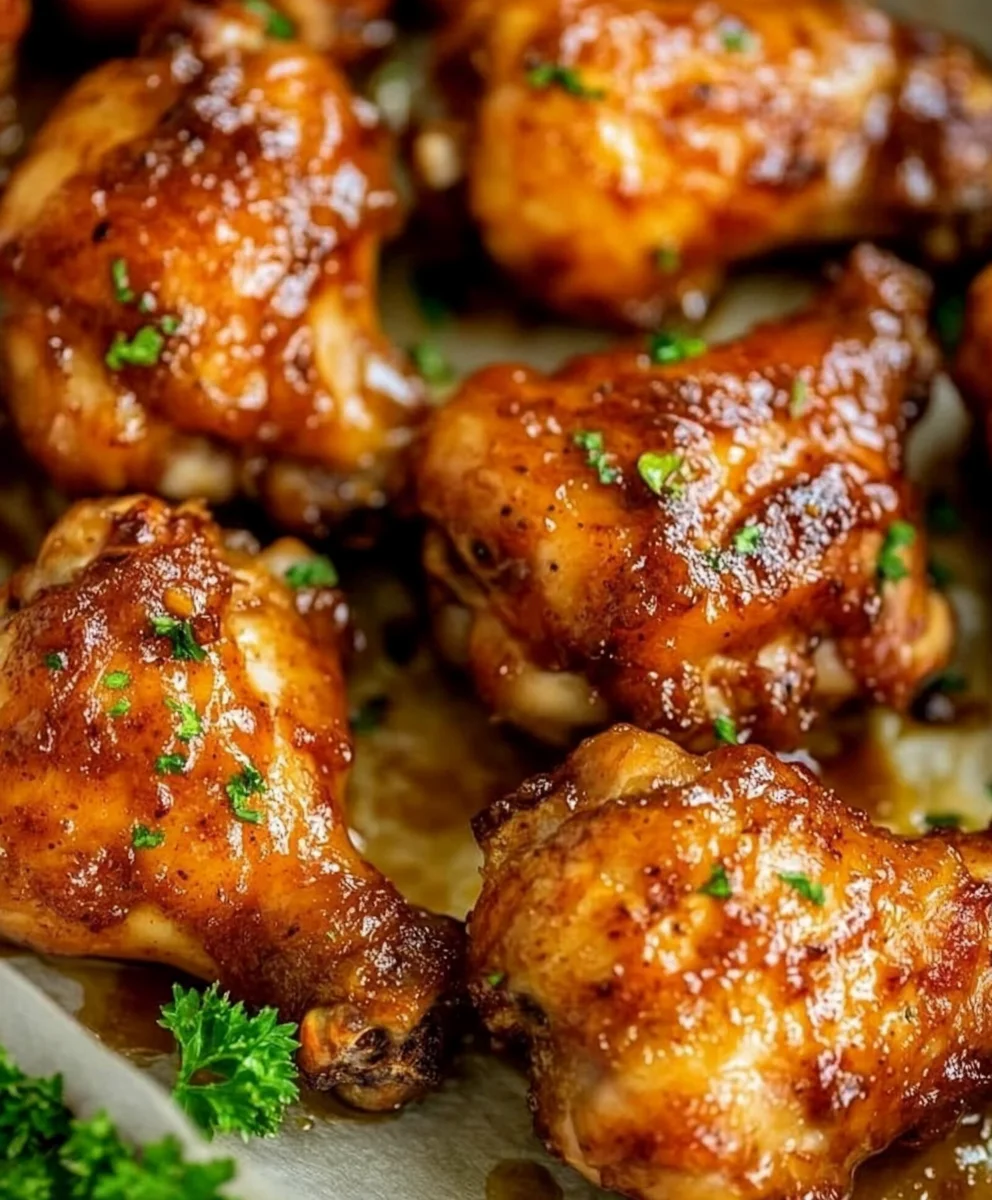 Caramelized Baked Chicken Legs/Wings 24 Caramelized Baked Chicken Legs/Wings