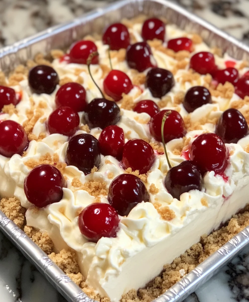 Easy No-Bake Cherry Delight 21 Easy No-Bake Cherry Delight