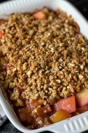 Rhubarb Dump Cake 5 Rhubarb Dump Cake