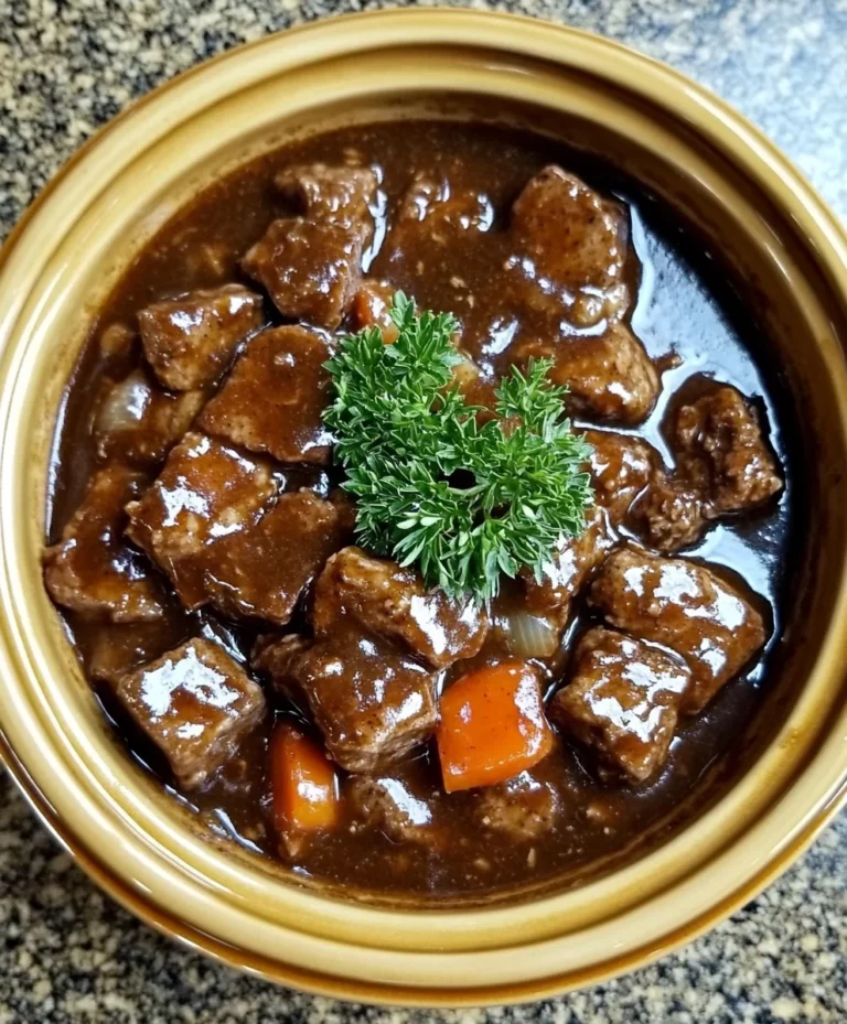 Beef Tips and Gravy
