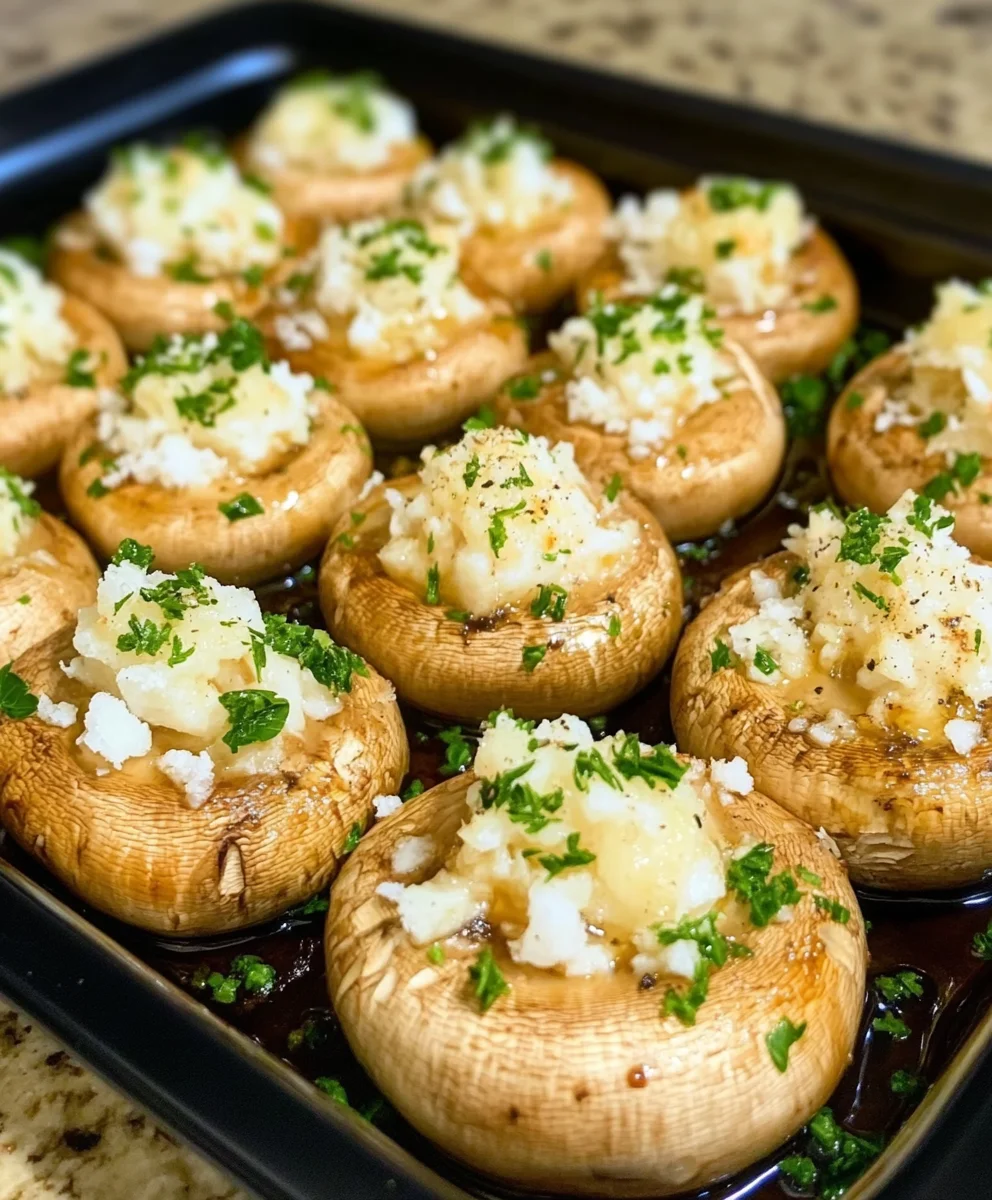 Roasted Garlic Mushrooms 22 Roasted Garlic Mushrooms