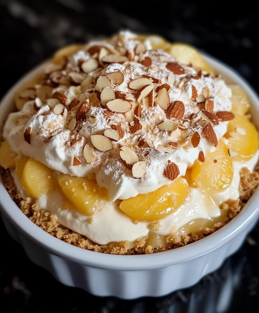 Fresh Peach Dessert