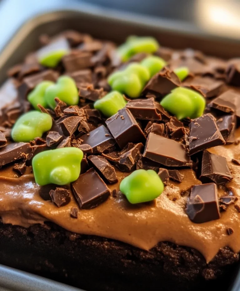 Aero Chocolate Mint Slice