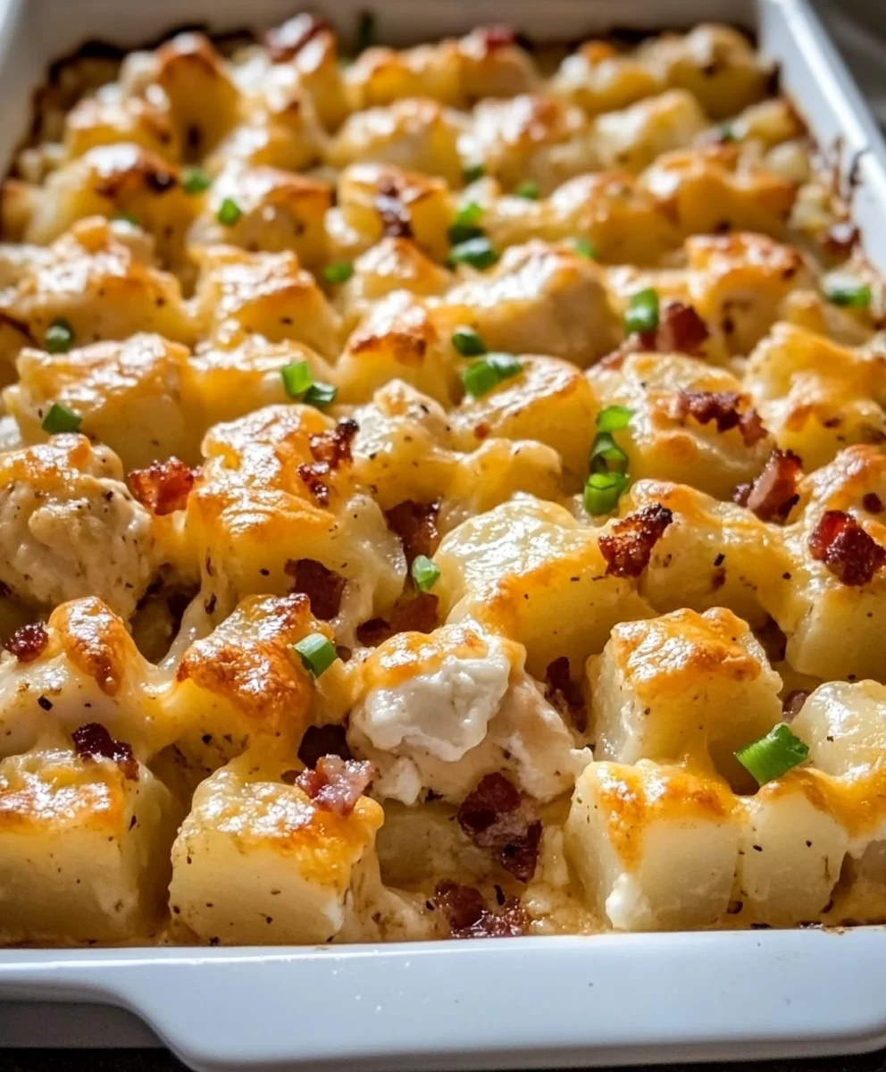 Loaded Baked Potato & Chicken Casserole 24 Loaded Baked Potato & Chicken Casserole