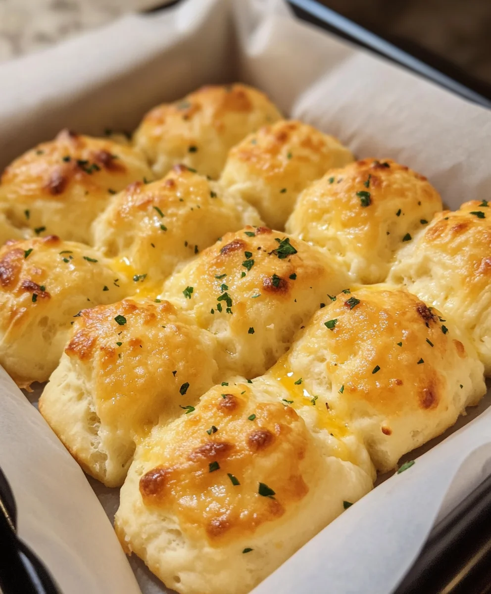 Garlic Parmesan Cheese Bombs