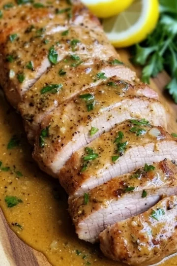 Pork Tenderloin with Pan Sauce 34 Pork Tenderloin with Pan Sauce