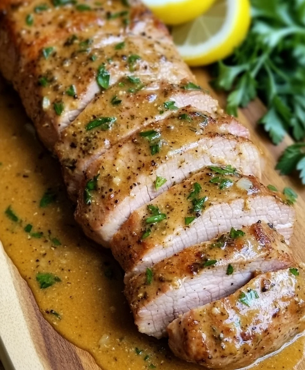 Pork Tenderloin with Pan Sauce