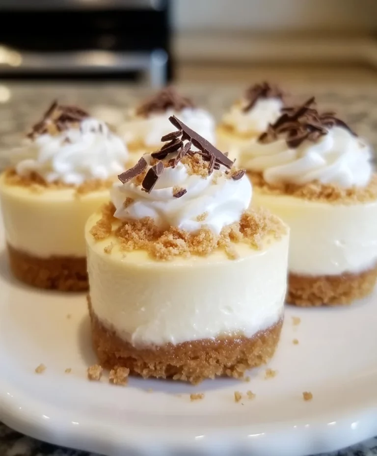 Bailey's Irish Cream Mini-Cheesecakes