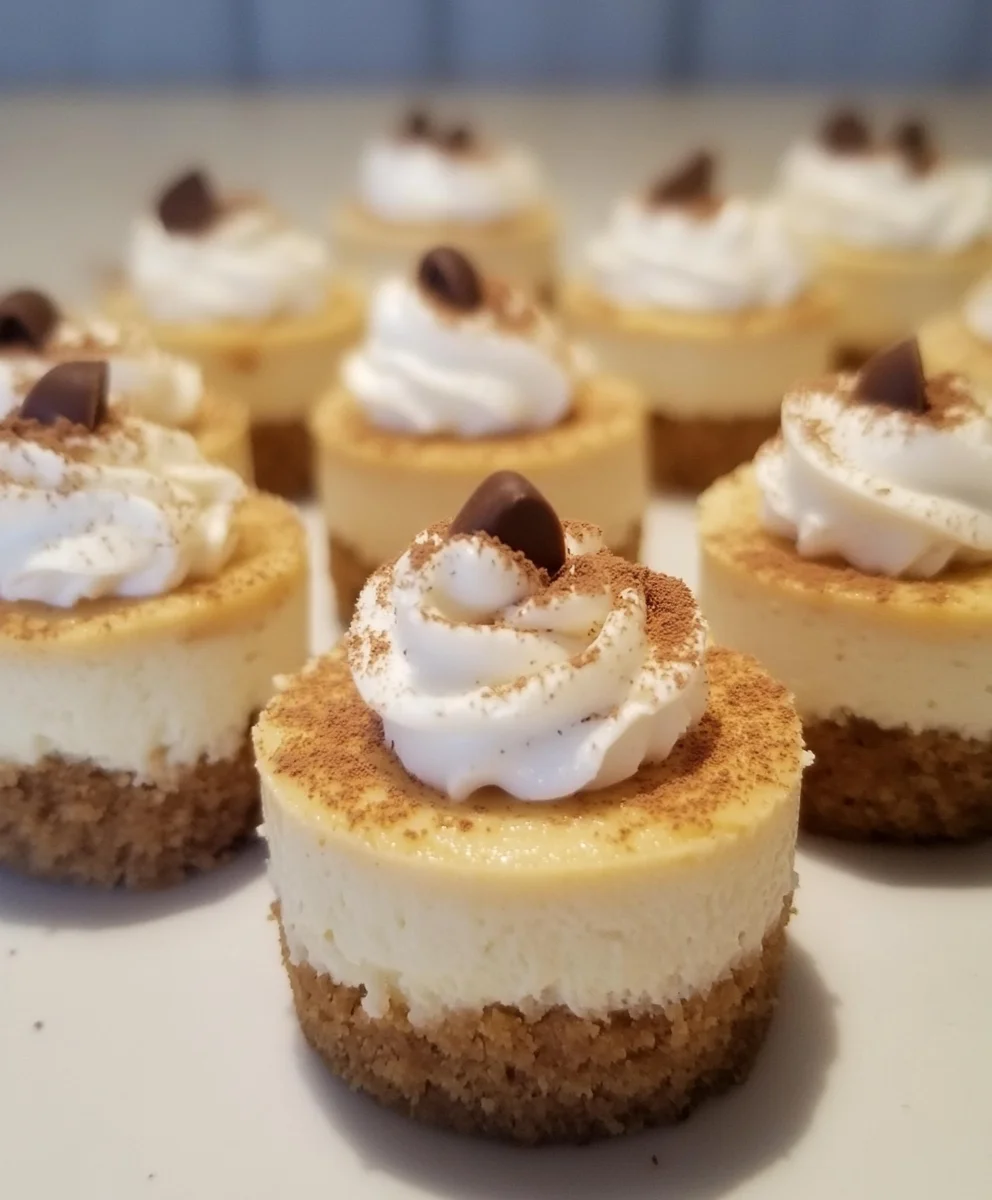 Bailey's Irish Cream Mini-Cheesecakes