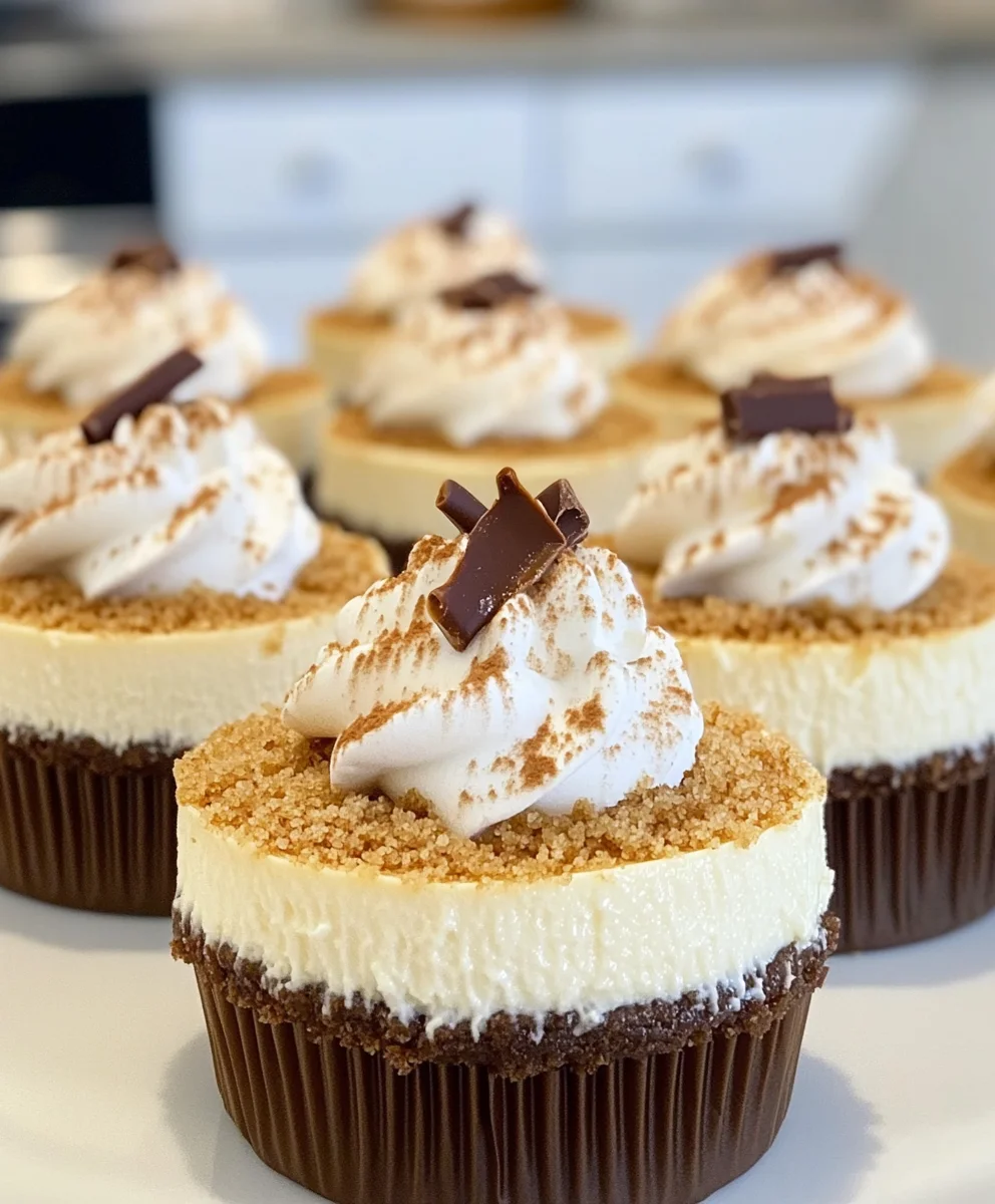 Bailey's Irish Cream Mini-Cheesecakes