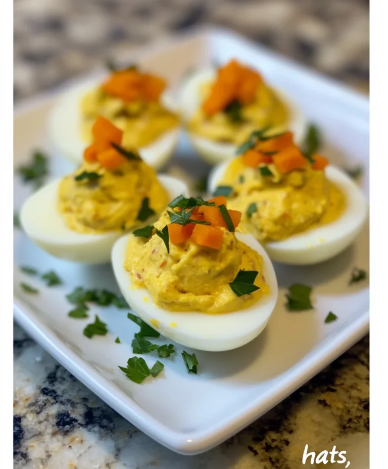 Easter Chick Deviled Eggs