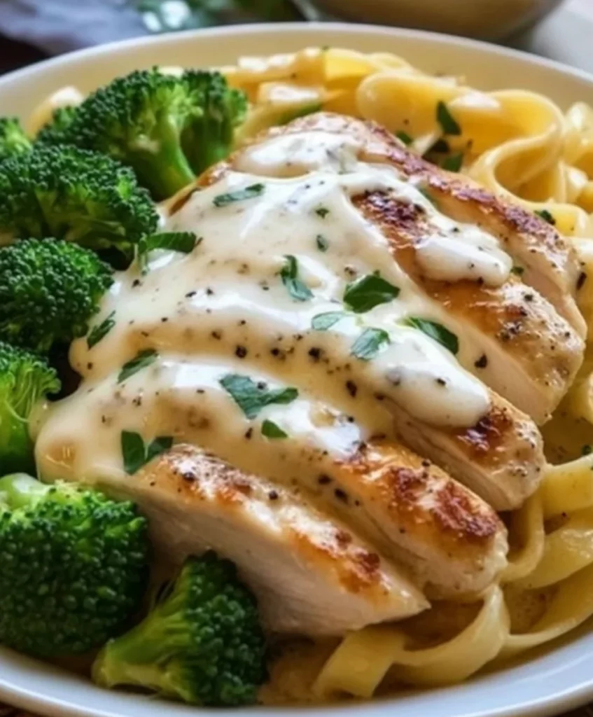 15 Creamy Chicken Pasta Recipes Better Than Takeout 3 Skinny Chicken and Broccoli Alfredo