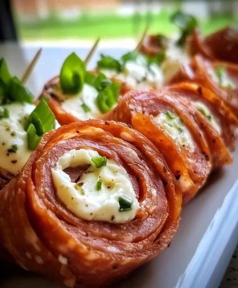 Salami and Cream Cheese Roll-ups