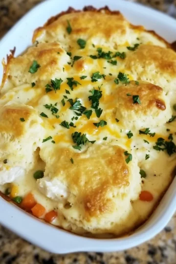 Chicken Biscuit Casserole