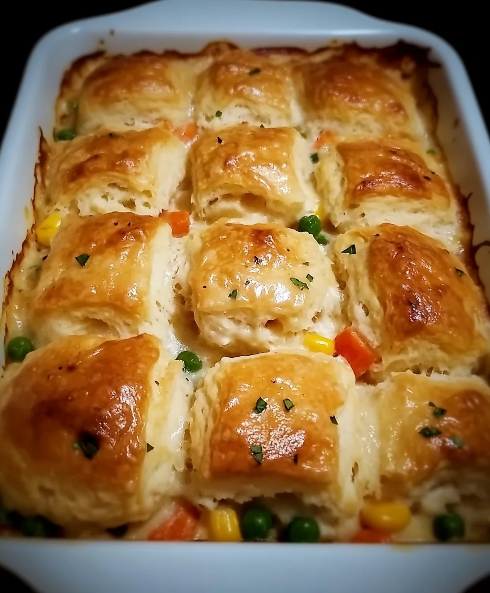 Chicken Biscuit Casserole 27 Chicken Biscuit Casserole