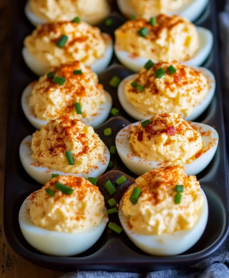 Loaded Deviled Eggs