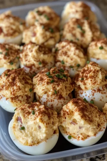 Loaded Deviled Eggs