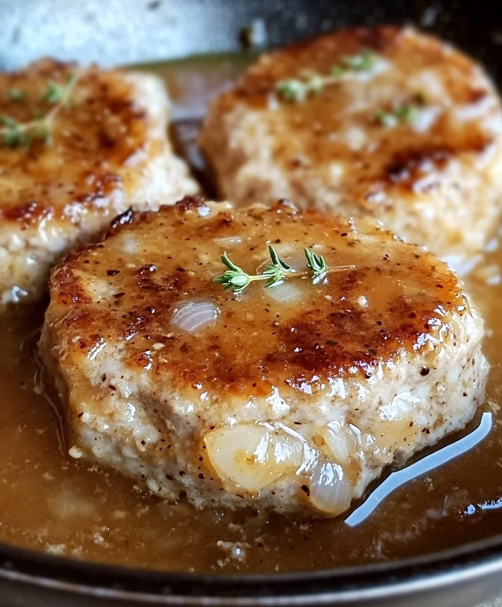 Beef Patties In Onion Gravy 23 Beef Patties In Onion Gravy