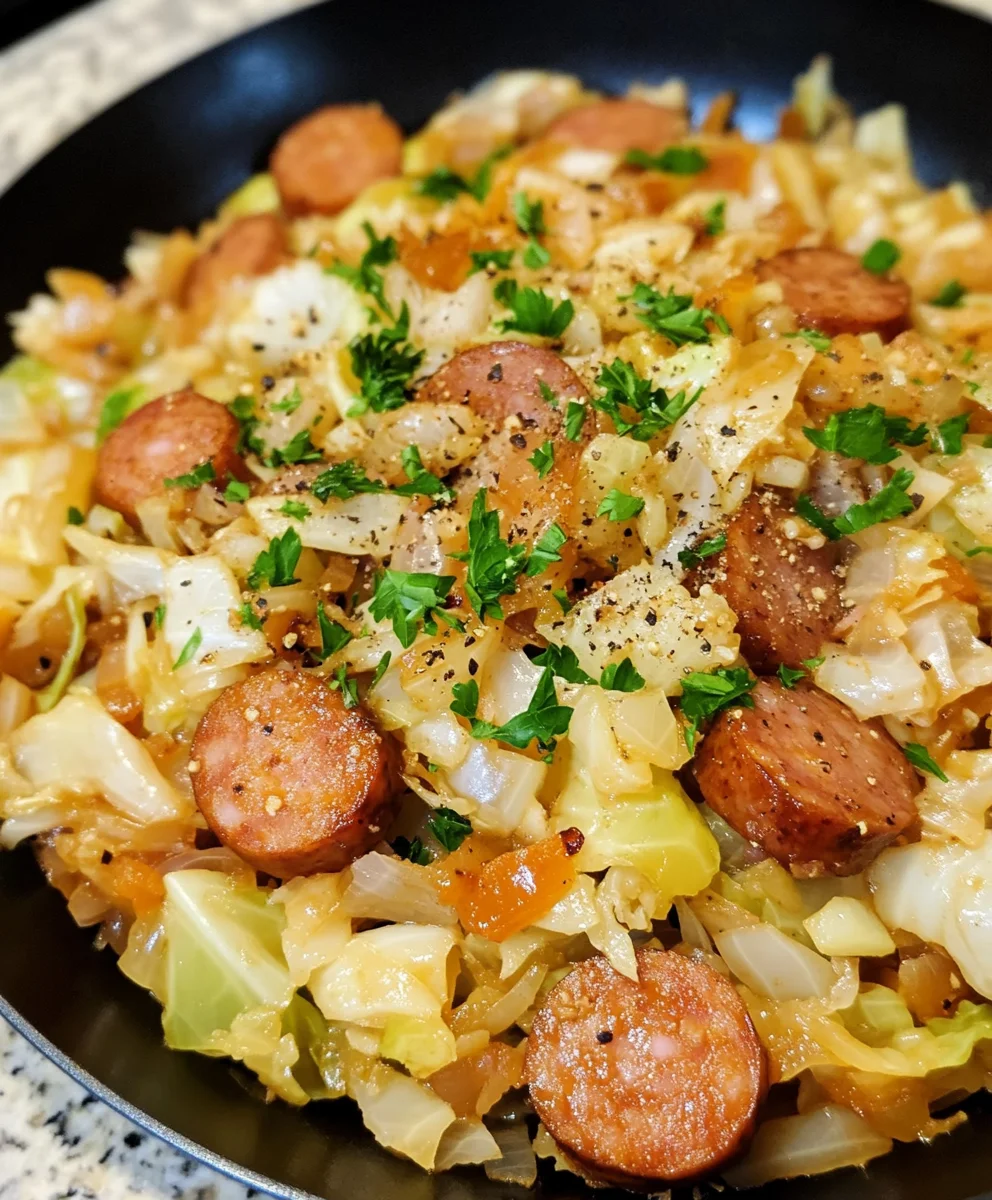 Kielbasa and Cabbage Skillet 24 Kielbasa and Cabbage Skillet