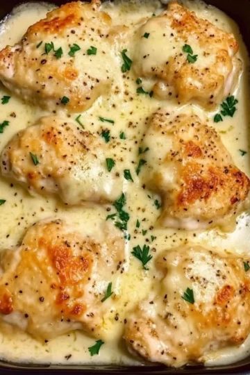 Cheesy Garlic Baked Chicken 33 Cheesy Garlic Baked Chicken