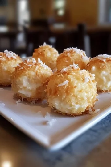 No Bake Cream Cheese, Coconut, Snowball's Recipe