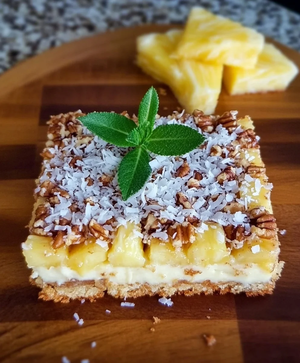 Pineapple Bliss Bars 25 Pineapple Bliss Bars