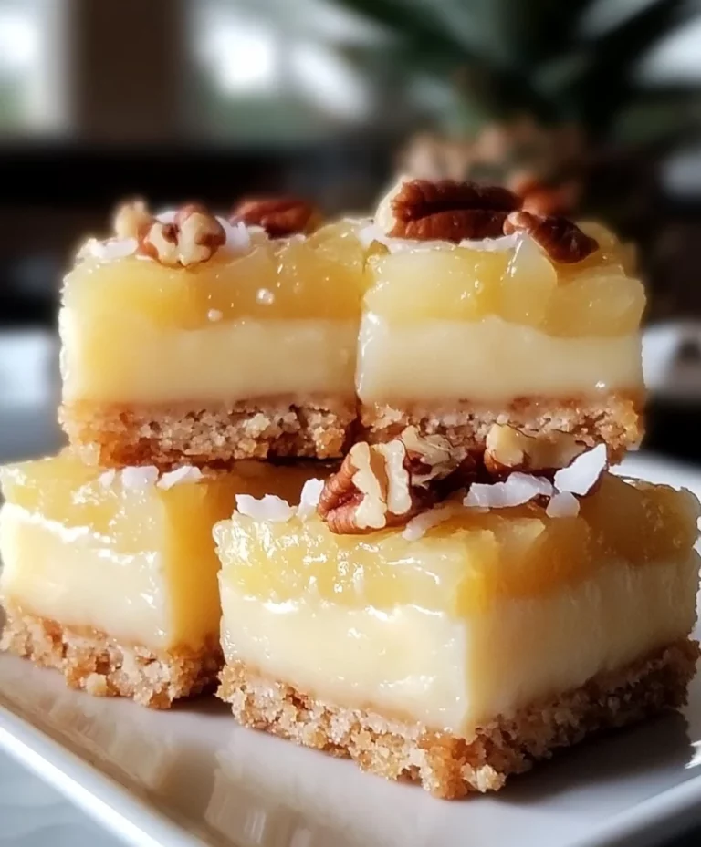 Pineapple Bliss Bars