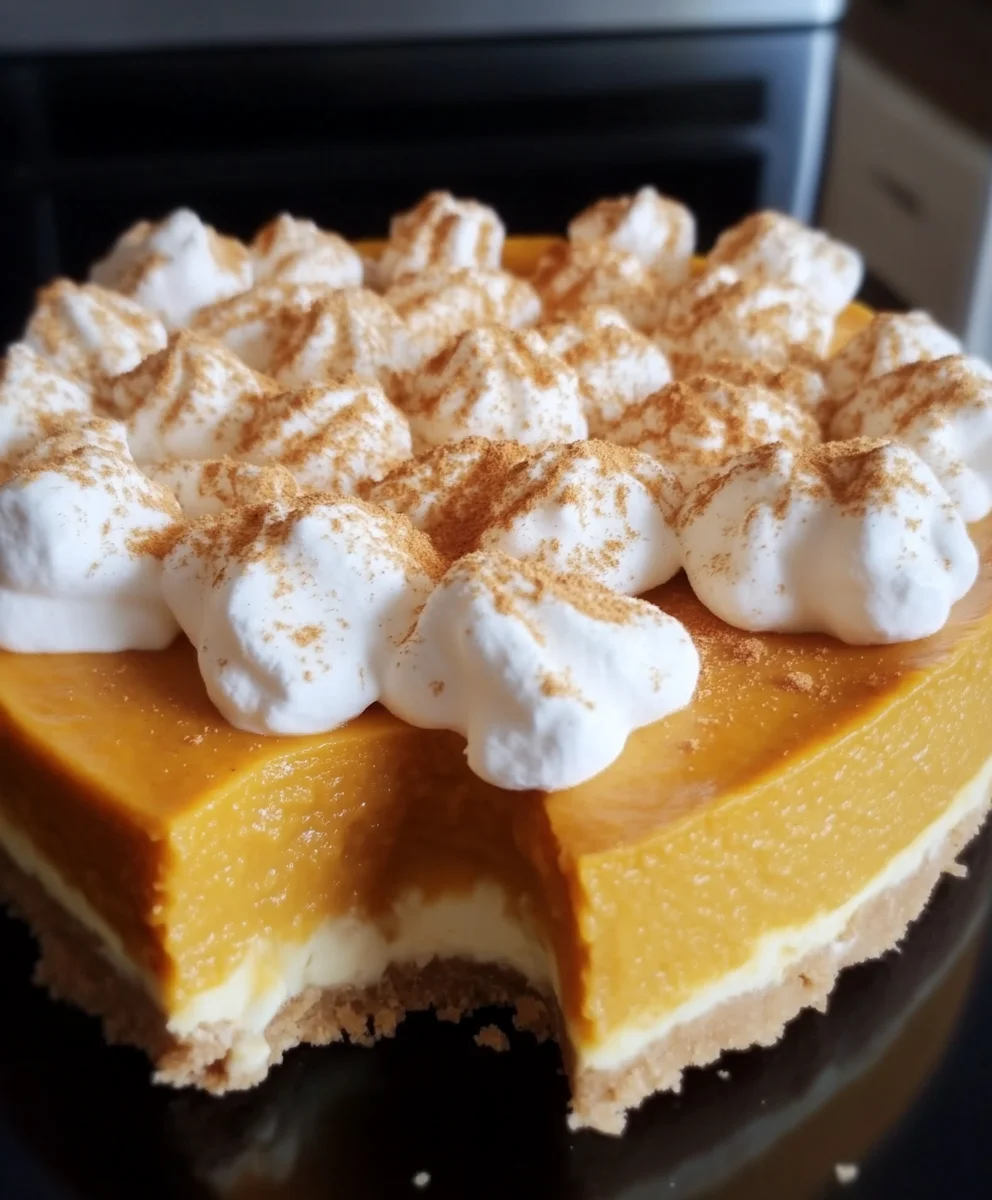 No-Bake Marshmallow Pumpkin Pie 24 No-Bake Marshmallow Pumpkin Pie