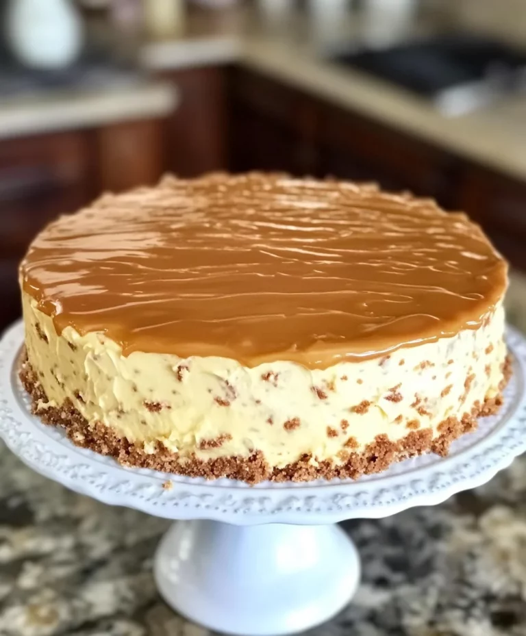 Butterscotch Cake with Caramel Icing