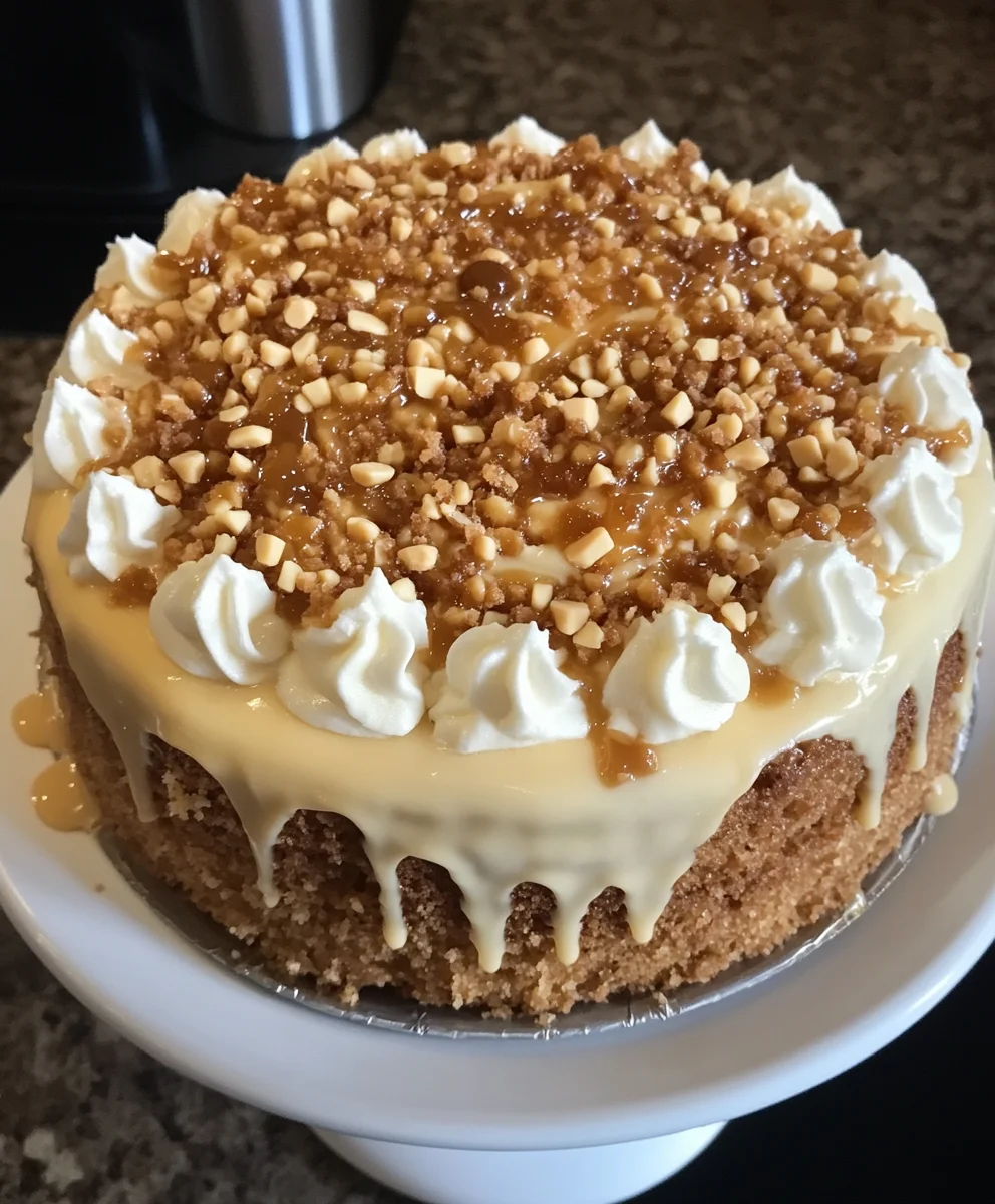 Butterscotch Cake with Caramel Icing 28 Butterscotch Cake with Caramel Icing