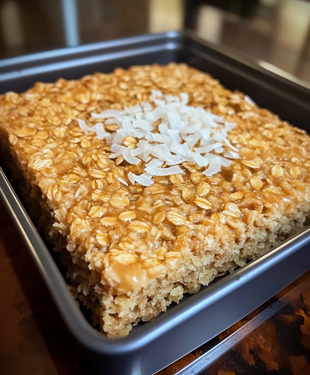 Lazy Day Oatmeal Cake