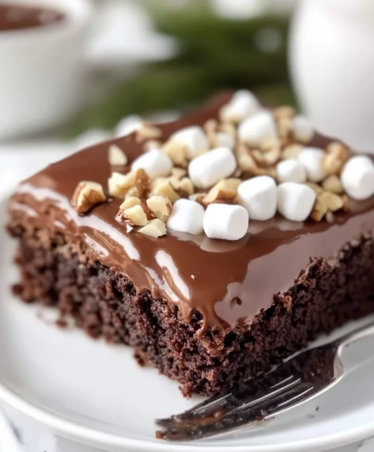 Best Double Chocolate Coca Cola Cake